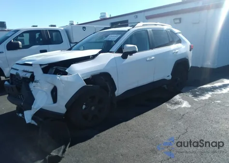 2023 Toyota Rav4 Hybrid Woodland Edition из США, поврежденный, VIN 2T3UWRFV4PW166373